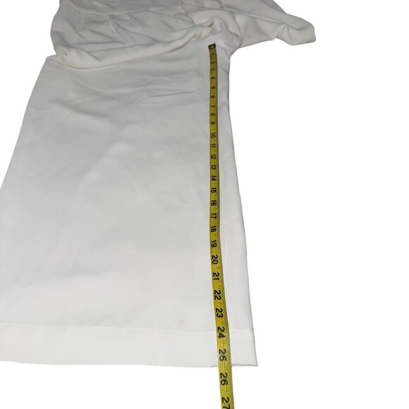 1. State Women's Wide Leg Elastic back Waist Soft Ecru Trousers Sz XL NWT - Picture 11 of 14